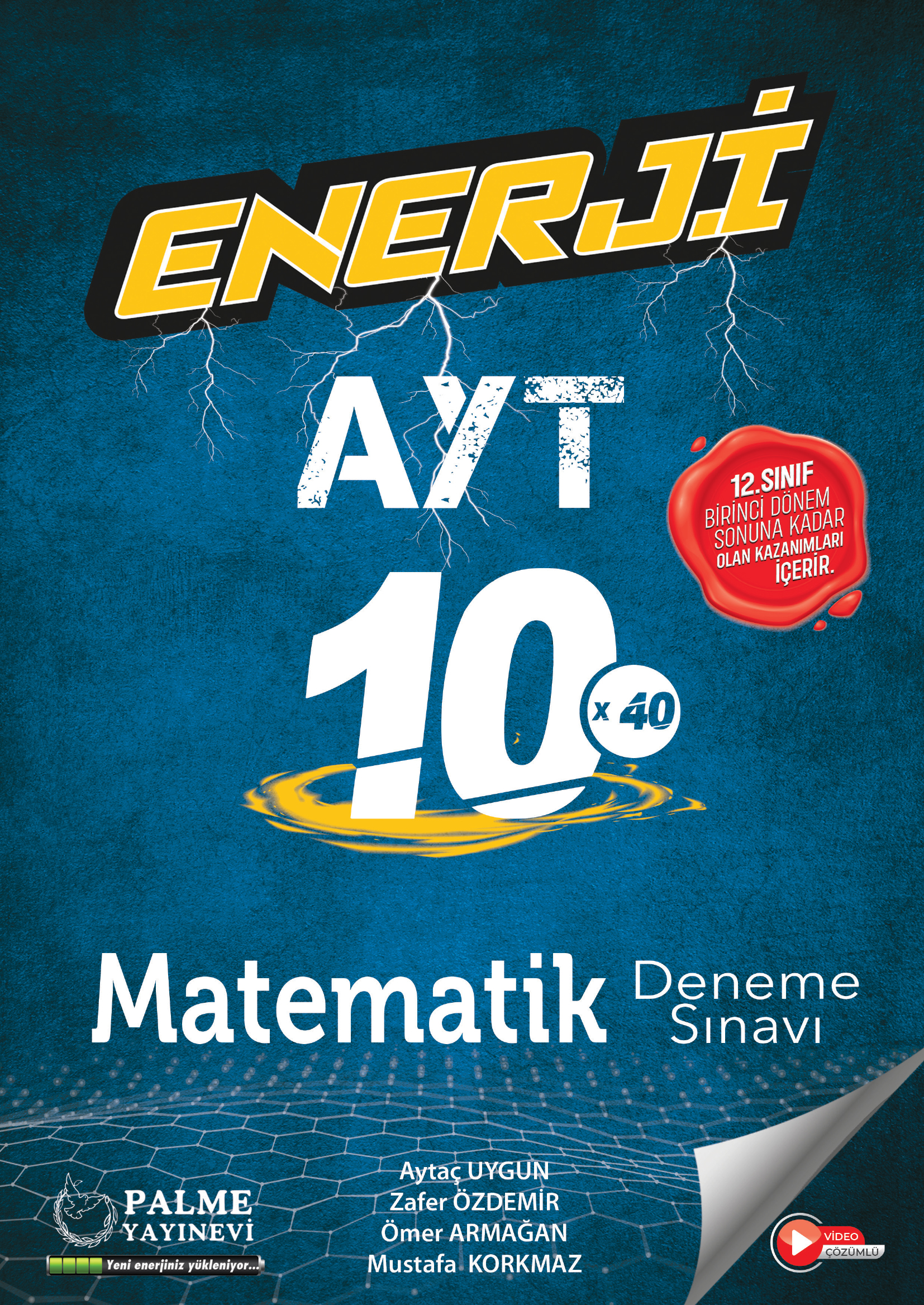 Enerjı̇ AYT Matematı̇K 1. DöNem 10'Lu Deneme Sınavı kapak görseli